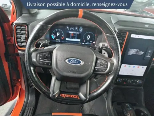 Ford Ranger double cabine 3.0 EcoBoost V6 292ch Stop&Start Double Cabine Raptor BVA10 - Photo 9