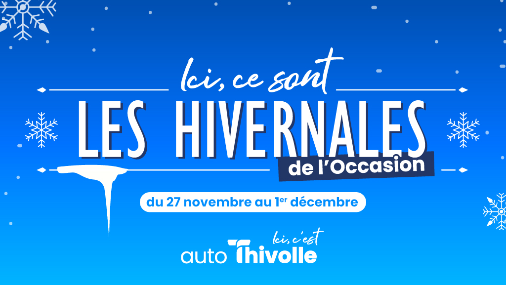 Découvrez les HIVERNALES de l'Occasion !
