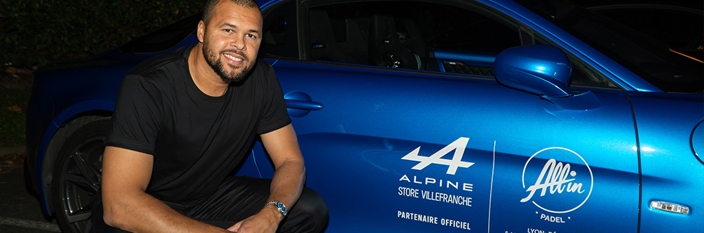 Soirée Alpine Store Villefranche chez All In Padel avec Jo-Wilfried Tsonga