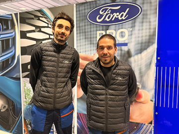 L’expertise électrifiée continue de grandir chez Ford Saint-Etienne : Romain obtient son habilitation B2TL