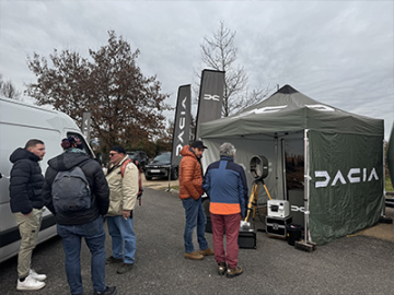 Un Dacia Camp dynamique à Villefranche pour le Trail du Beaujolais