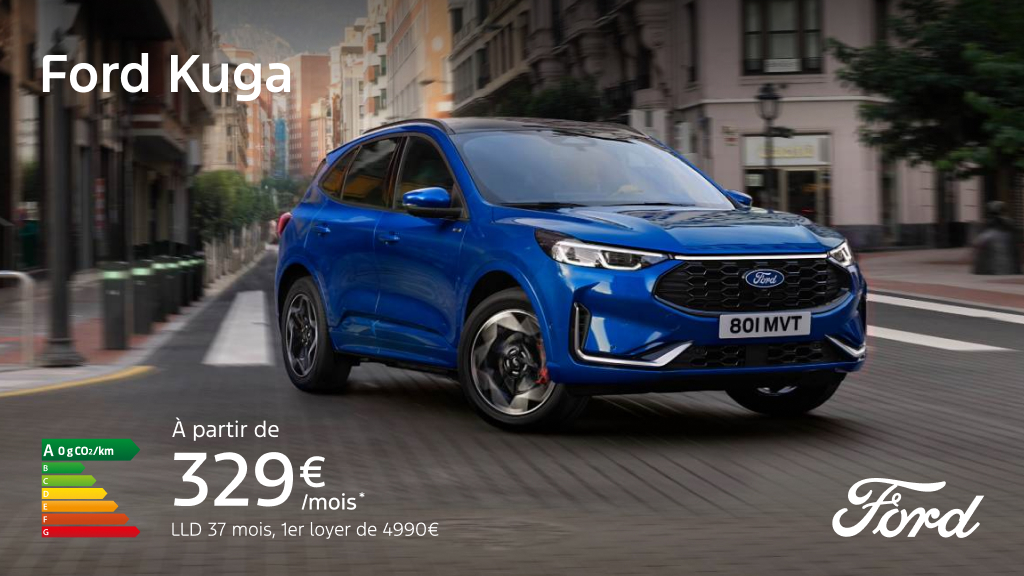 Ford Kuga à partir de 329€/mois