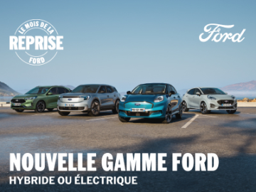 Nouvelle gamme Ford hybride & électrique : le mois de la reprise FORD