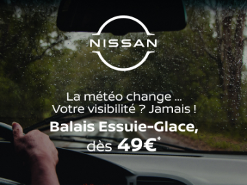 Balais d’essuie-glace dès 49 € : une visibilité parfaite, par tous les temps