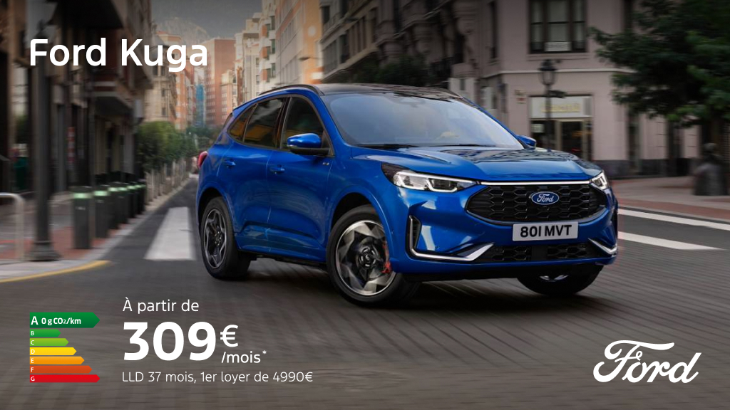 Ford Kuga à partir de 309€/mois