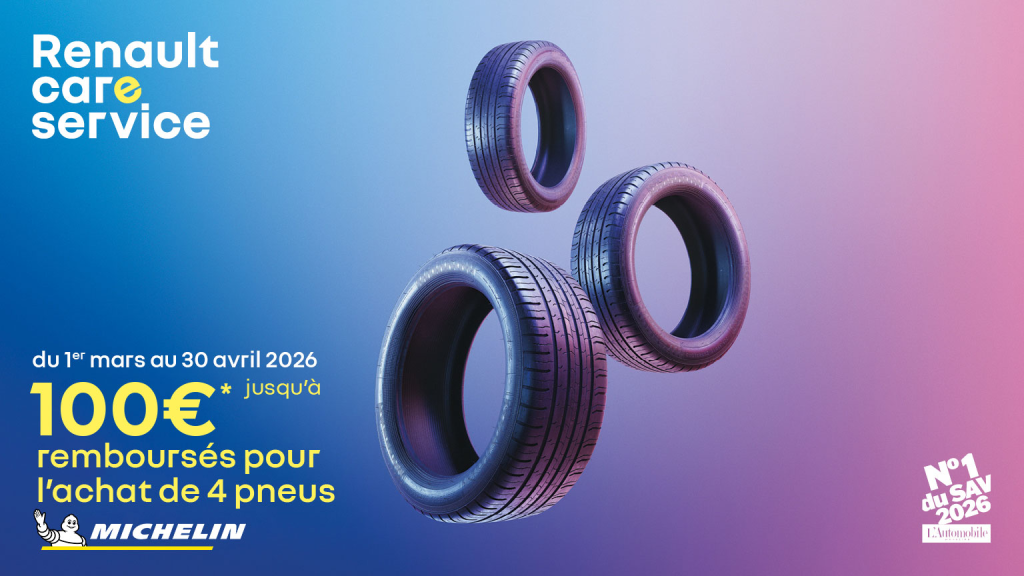 Michelin : jusqu'à 100€ remboursés pour l'achat de 4 pneus 