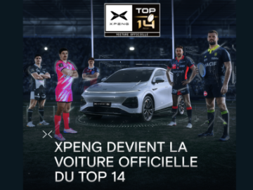 XPENG devient la voiture officielle du TOP 14 : performance et innovation au cœur du jeu