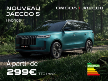 Jaecoo 5 dès 299€/mois : le SUV hybride qui change les règles