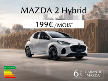 Mazda 2 Hybrid dès 199€/mois 
