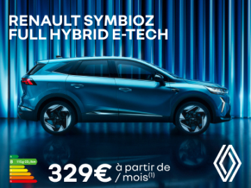 Renault Symbioz  dès 329€/mois sans apport