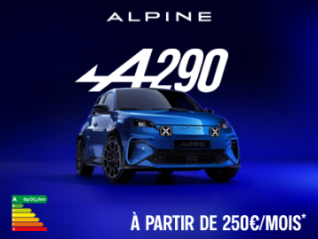 Alpine A290 GT à partir de 250 €/mois