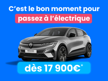 Offre Renault Mégane E-Tech Occasion dès 17 900€ 