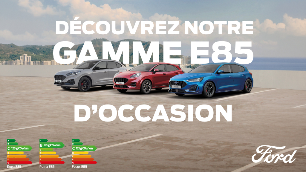 Ford E85 d'occasion : optez pour le superéthanol 