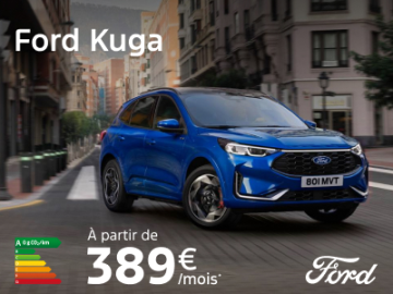 Ford Kuga à partir de 389€/mois