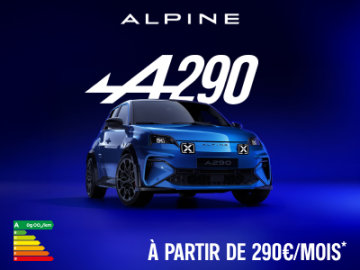 Alpine A290 GT à partir de 290 €/mois