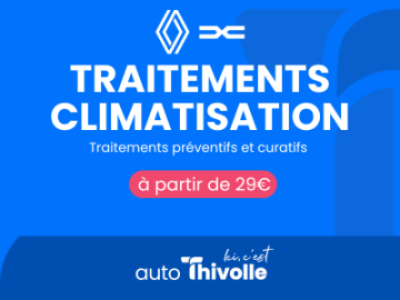 Forfait Traitements climatisation : à partir de 29€