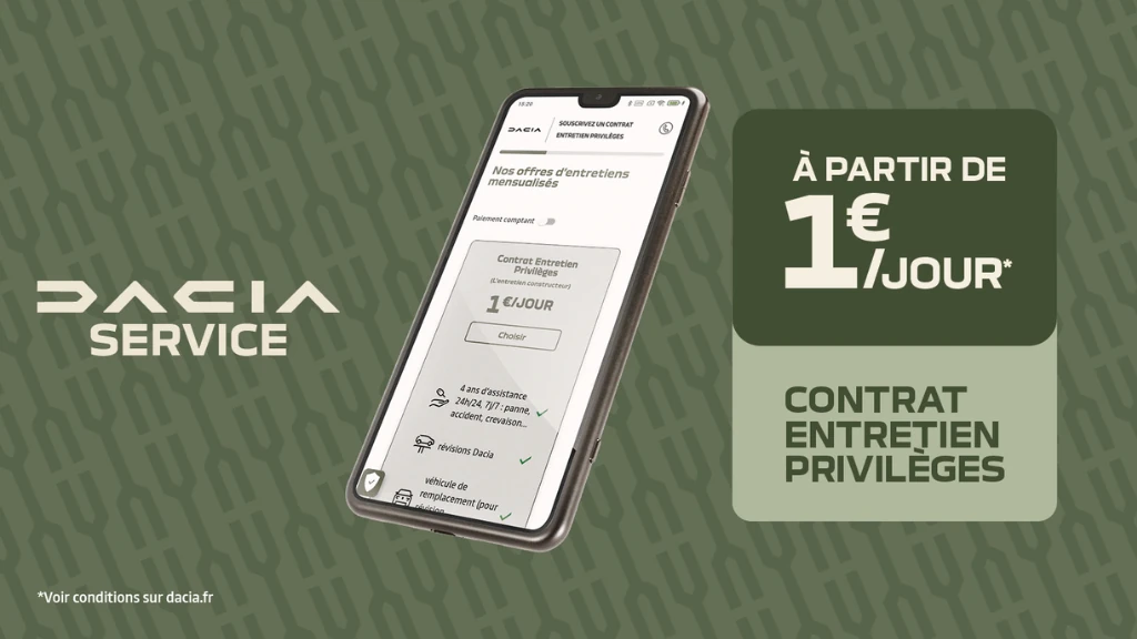 Dacia Service - Pack privilèges