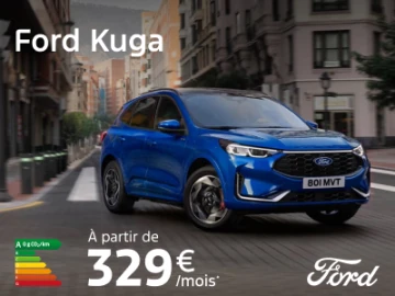 Ford Kuga Hybrid E85 à partir de 329€/mois