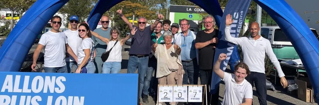 Ford Saint-Étienne mobilise 207 conducteurs pour une belle cause lors de l'opération « Allons plus loin »