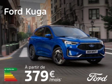Ford Kuga Hybrid E85 à partir de 379€/mois