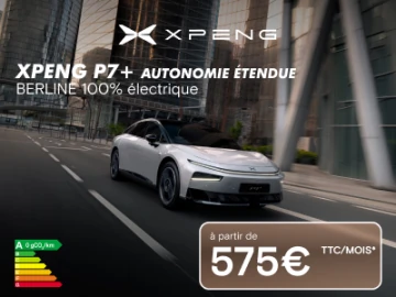XPENG P7+ Autonomie Etendue – LLD 48 mois à 575 €/mois