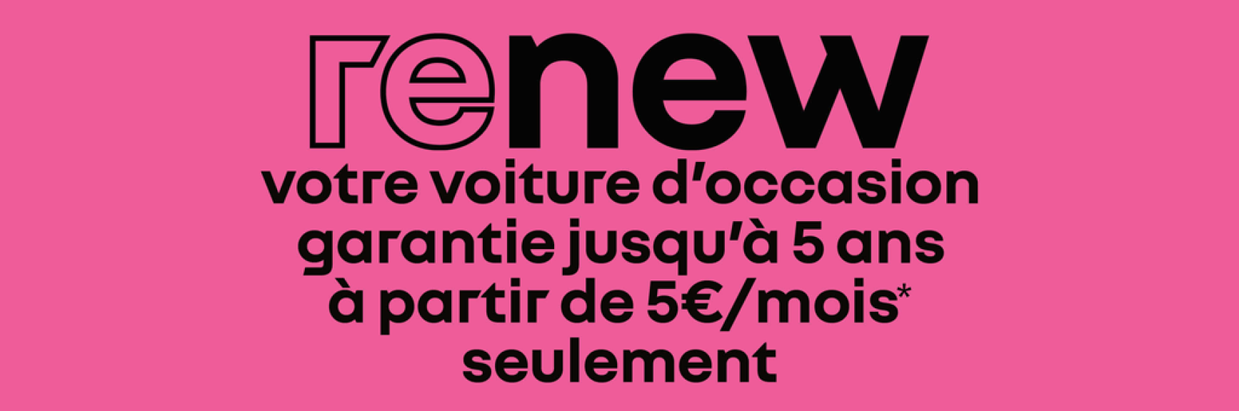 véhicules d’occasion : les garanties renew