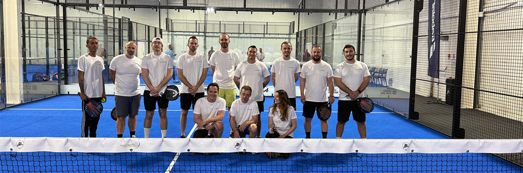 Une soirée conviviale pour les équipes de Villefranche chez All In Padel Villefranche