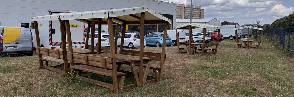 Renault Saint-Étienne : un nouvel espace pique-nique pour les collaborateurs