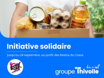 Le Groupe Thivolle se mobilise pour le mois de la solidarité