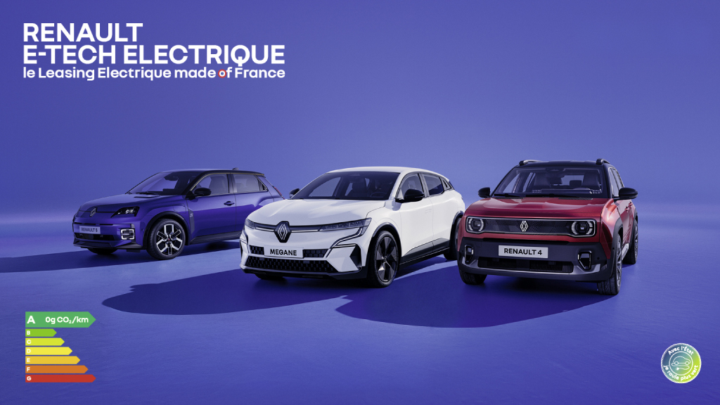 Leasing Électrique Renault : des offres Made in France accessibles à tous