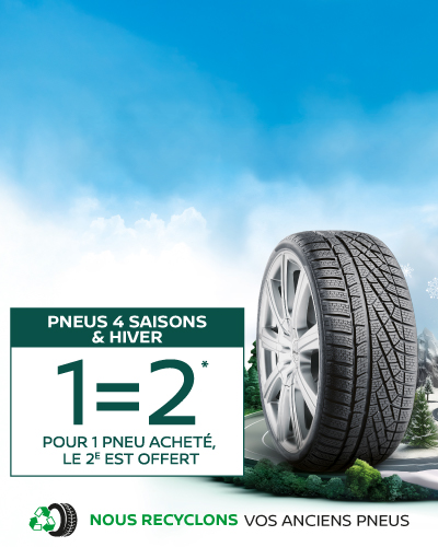 Profitez des Jours du Pneu Nissan