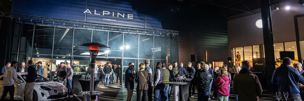 Inauguration du nouvel Alpine Store à Saint-Étienne