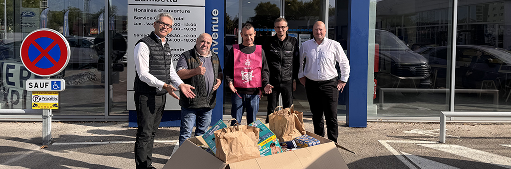 Solidarité en action : le Groupe Thivolle se mobilise pour les Restos du Cœur