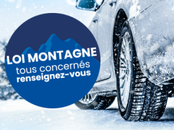 Pneus hiver obligatoires 2025 : ce qui change avec la loi montagne