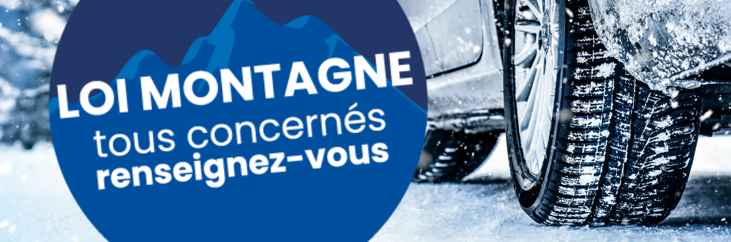 Pneus hiver obligatoires 2025 : ce qui change avec la loi montagne