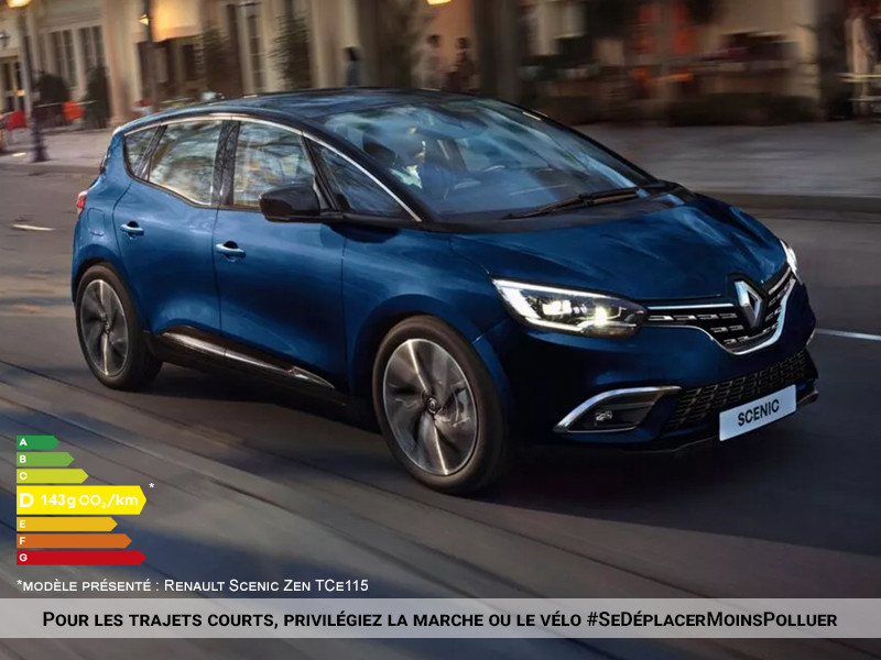 Catalogue véhicule neuf RENAULT Scenic - Groupe Thivolle