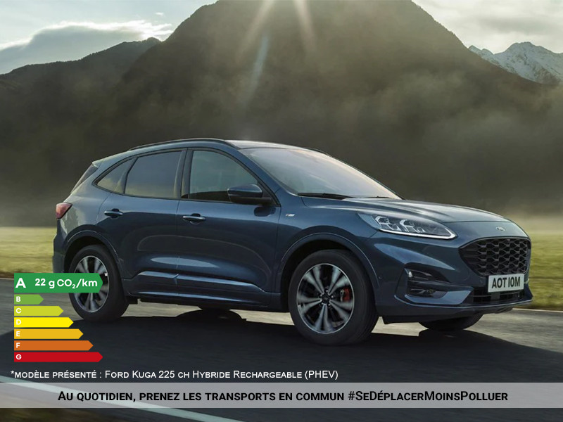 Ford Kuga hybride ST-Line 2022 Modèle 3D - Télécharger Véhicules