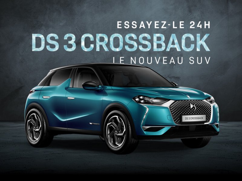 DS3 Crossback : Essais exclusifs 24h