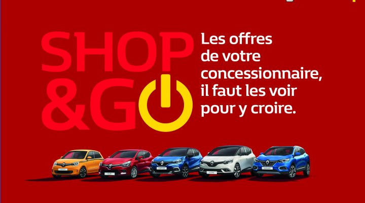 Shop & Go : véhicules prêts à partir