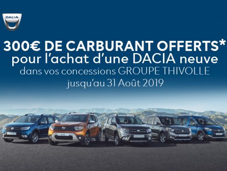 Operation carburant Dacia