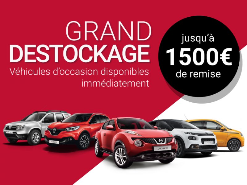 Decouvrez L Offre Grand Destockage Vehicules D Occasion En