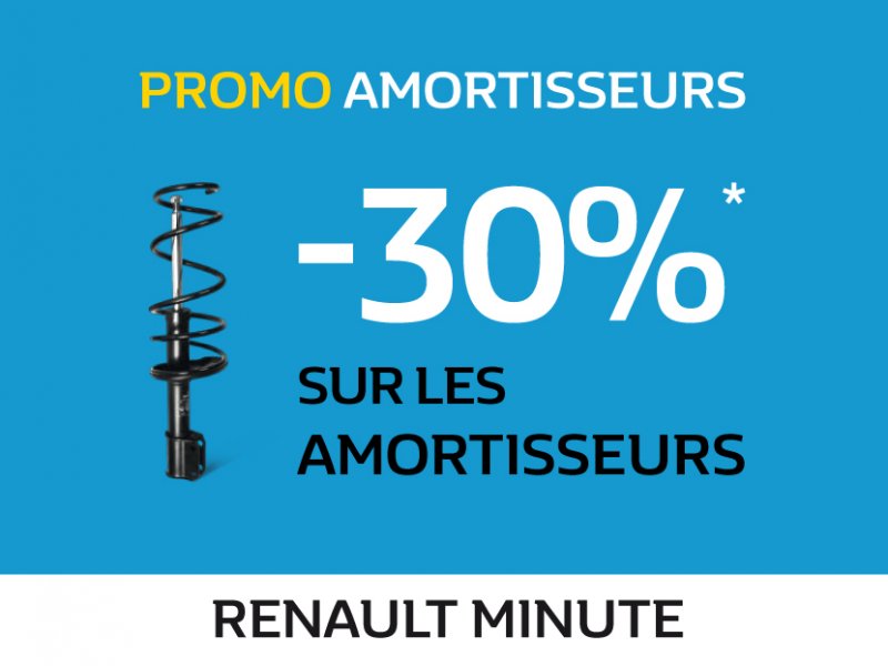 Offre Renault Amortisseurs