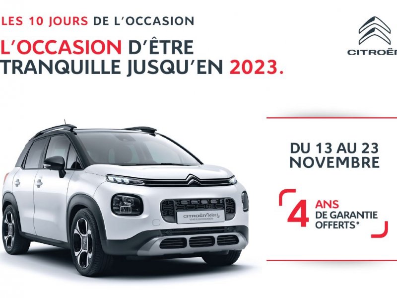 Les 10 Jours de l'occasion Citroën