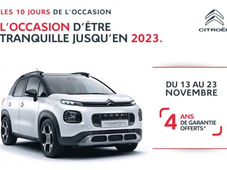 Les 10 Jours de l'occasion Citroën