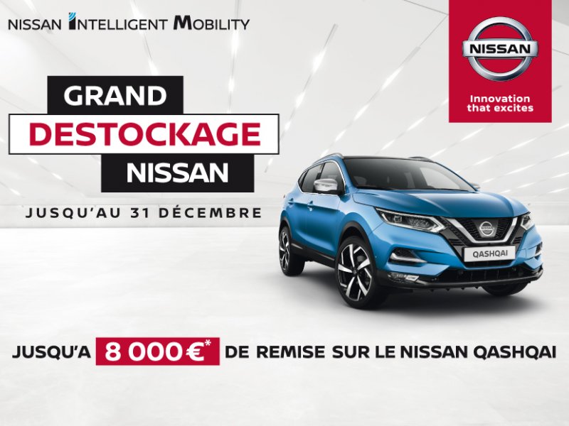 Grand déstockage Nissan Qashqai