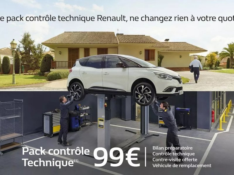 Pack contrôle technique 99€
