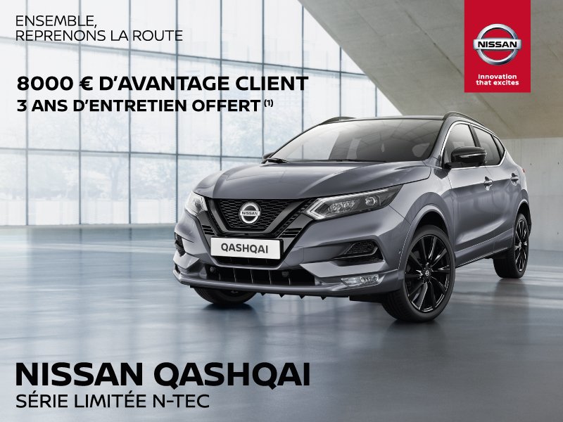 Nissan Qashqai - Avantage client de 8 000 euros !