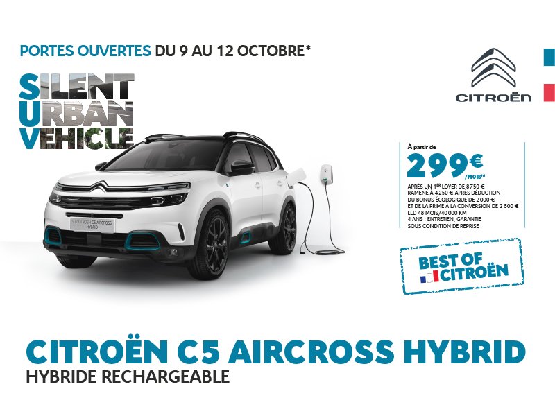 BEST OF CITROËN : C5 Aircross Hybrid