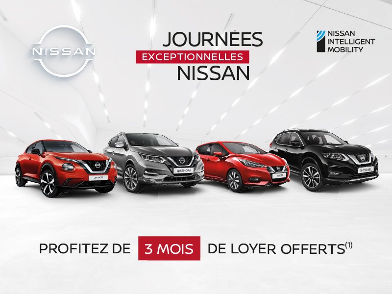 Les journées exceptionnelles NISSAN