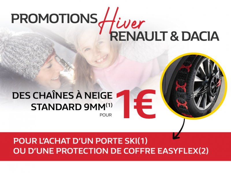 Promotions Hiver Renault & Dacia